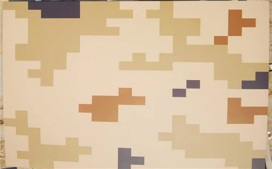 宁河荒漠迷彩漆喷涂